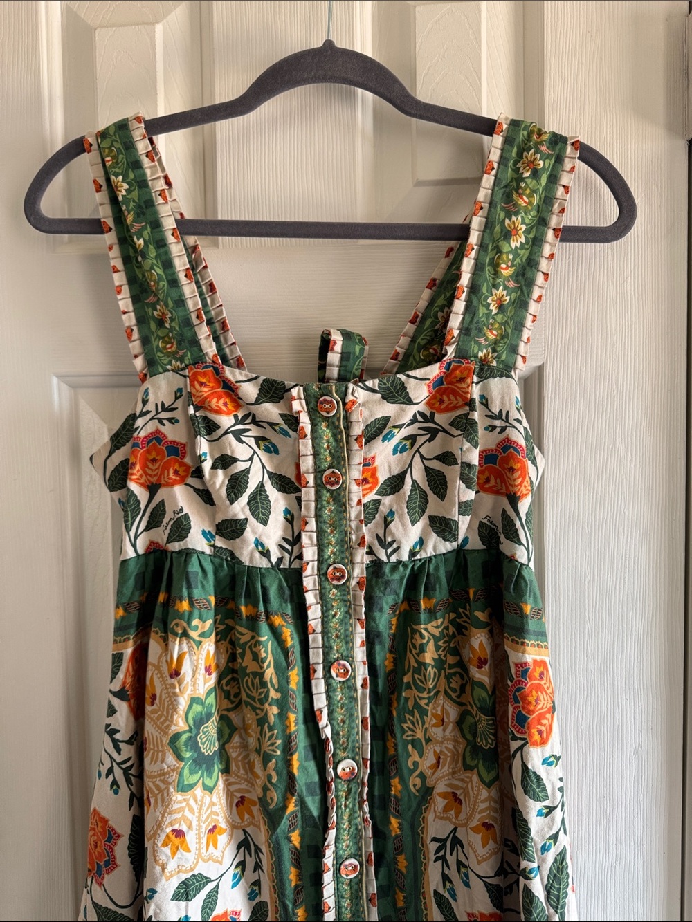 Farm Rio Garden Tapestry Maxi Dress - Picture 6 of 10